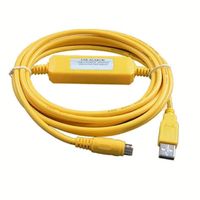 Compatible avec la programmation PLC Delta, données EC3 ES2 EH, communication DVP, téléchargement USB 3m ACAB230