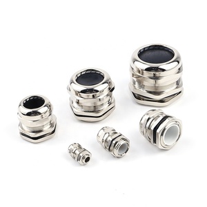 <span class=keywords><strong>PG</strong></span>/M/NPT ป้องกันการระเบิดกันน้ำ IP68ด้ายที่มีความยืดหยุ่นที่เหมาะสมประทับตราชุบนิกเกิลทองเหลืองสแตนเลสสายเคเบิลโลหะต่อม - Product Image 1