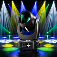 Projecteur LED mobile 200W RGBW avec contrôle DMX512 pour éclairage de scène DJ, vente en gros usine