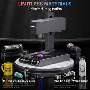 <span class=keywords><strong>MAX</strong></span> DAJA Mr Carve M4 Macchina per Marcatura Laser su Metallo e Plastica, Mini Incisore e Tagliatrice Laser Fai-da-Te per Legno - Product Image 5