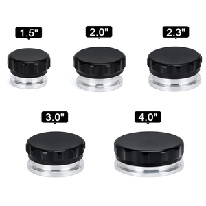 <span class=keywords><strong>Billet</strong></span> de soudure d'alliage d'aluminium de diverses tailles sur le réservoir d'eau de carburant de pétrole de bouchon de goulot de remplissage noir - Product Image 4