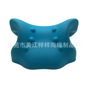 Coussin de massage en cuir PU pour le soutien du cou et du dos avec picots de massage pour la correction de la posture et le soulagement - Product Image 5