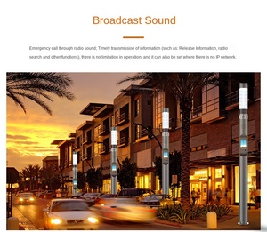 Fabricants de poteaux d'éclairage intelligents de haute qualité prix usine électricité municipale 150W nouvelle conception lentille LED IP65 haute - Product Image 2