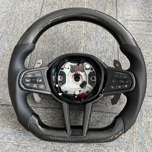 Volant en fibre de carbone pour <span class=keywords><strong>BMW</strong></span> G22 G42 G29 G20 M340i 2018 G21 G23 G26 2019 2020 2021 <span class=keywords><strong>2022</strong></span> 2023 2024 - Product Image 3