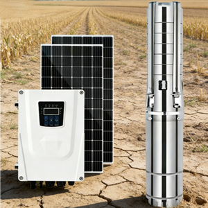 Bomba Sumergible Solar para Pozos Profundos QY 4JSC7-238-D220/2200, 3300W, 238m de Altura, 7m/h |   Salida de 1.25 Pulgadas |   DC 48V Acero Inoxidable de Alta Calidad - Product Image 1