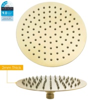 Vente directe d'usine accessoires de salle de bain 3 fonctions poignée tête en acier inoxydable pluie douche ensemble combiné