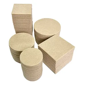 Furniture adhesive piano felt cork pp rubber glass chair table top legs spacers rectangular bar stool felf pads