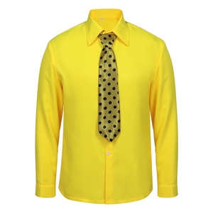 Disfraz de Halloween, Camisa <span class=keywords><strong>del</strong></span> Día Mundial <span class=keywords><strong>del</strong></span> Libro, Pantalones, Corbata de lunares, Uniforme - Product Image 5