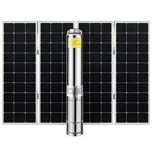 Bomba Sumergible de Energía Solar sin Escobillas HY 24V/48V DC, Bomba de Riego Fotovoltaica para Pozos Profundos en Campos Agrícolas, Bomba MPPT para Agua Limpia - Product Image 2
