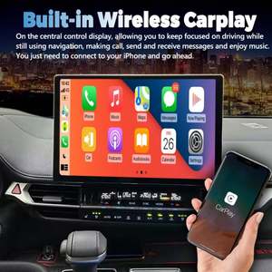 Reproductor Multimedia de Video para Auto con Pantalla 2K de 13.3 Pulgadas para Toyota SIENNA Android 2021 2022 2023, Estéreo, GPS, Navegación, Carplay Inalámbrico - Product Image 3