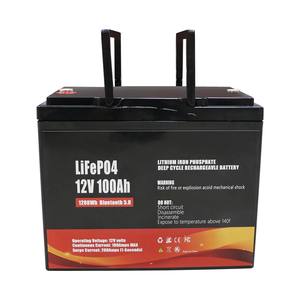 Bester Preis Smart Bms Bluetooth 12v 50ah 100ah 200ah 300ah Lithium-Ionen Lifepo4 Akku für Golf wagen Ev Auto - Product Image 3