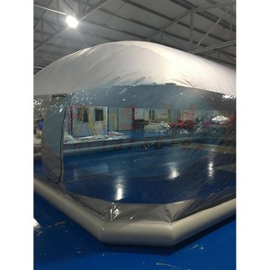 <span class=keywords><strong>Couverture</strong></span> de <span class=keywords><strong>piscine</strong></span> gonflable en PVC dôme étanche à l'air résistant aux UV taille personnalisable Double usage (<span class=keywords><strong>piscine</strong></span>/balle) <span class=keywords><strong>couverture</strong></span> de fête en plein air - Product Image 2