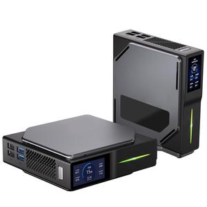 S1มินิพีซี RGB Alder Lake-N 16GB หน่วยความจำวิดีโอ GDDR4 1TB ฮาร์ดไดรฟ์<span class=keywords><strong>4</strong></span>-core การออกแบบตัวประมวลผลแนวตั้งสำหรับบ้านสำนักงาน AU - Product Image 2