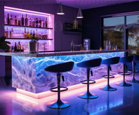 Meubles de bar personnalisés, nouveau design, restaurant, salon, club de nuit, pub, comptoir de bar de restaurant moderne