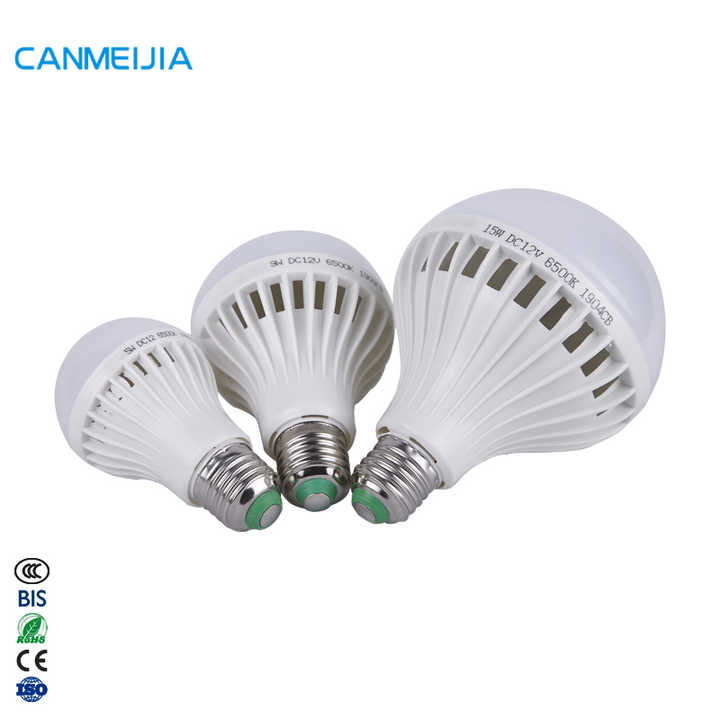5W 9W 12W 12 V DC 12-85V Led הנורה ומביליה Led E27 מנורת בעל נטענת 12 וולט אמפולה Led הנורה לקמפינג תאורה