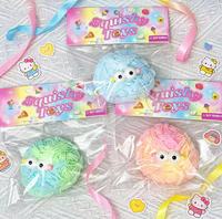 Jouet Squishy Monstre Tricoté Doux et Mignon, Créatif Anti-stress à Rebond Lent pour Jeunes Unisexe 15-35 Ans