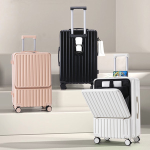Maleta de Viaje Multifuncional al por Mayor, Plegable, con Portavasos, Gancho, Puerto de Carga USB, Gran Capacidad, Compartimentos en Capas - Product Image 3