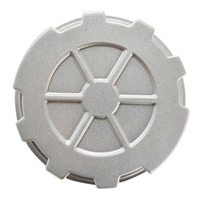 Goujon de route solaire intégré 45T en aluminium blanc pour avertissement de sécurité routière pour véhicules camions équipement lourd