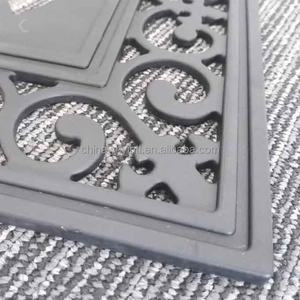 Wholesale Bulk Outdoor <b>Welcome</b> Sublimation Blank PVC Rubber <b>Door</b> <b>Mats</b> Insert - Product Image 6