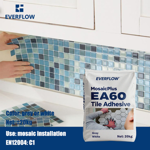 Adhésif pour carrelage à base de <span class=keywords><strong>ciment</strong></span> résistant à l'eau 20kg EA60 <span class=keywords><strong>Colle</strong></span> pour carrelage mosaïque en verre et pierre - Product Image 2