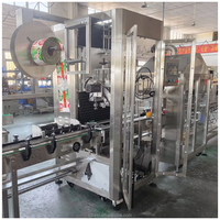 Machine d'étiquetage automatique de haute qualité JHC pour films PE, PO, PET, avec contrôle PLC, pour bouteilles de boissons et emballages en carton haut de gamme