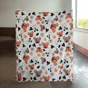 Coperta di flanella morbida di alta qualità stile Plaid tessuto a mano a <span class=keywords><strong>mia</strong></span> <span class=keywords><strong>figlia</strong></span>-per divano ufficio letto o viaggio regalo di compleanno - Product Image 2