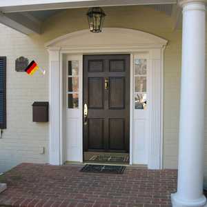 Banderas de Alemania Pequeñas, Mini Banderas de Poliéster Impresas Digitalmente para Decoración de Paredes y Puertas Exteriores con Base Autoadhesiva - Product Image 5