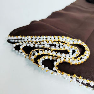 Turbante de gasa elegante para mujer, gorros transpirables de Color sólido, bufandas cuadradas musulmanas para la cabeza, diseño clásico de Hajibs - Product Image 6