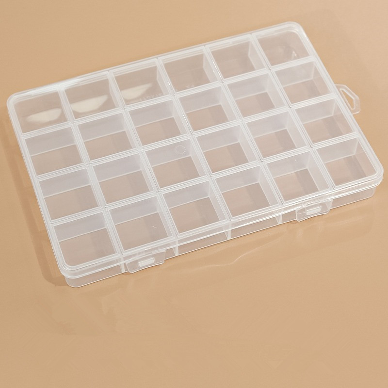 24 emplacements (non amovibles) non emballés