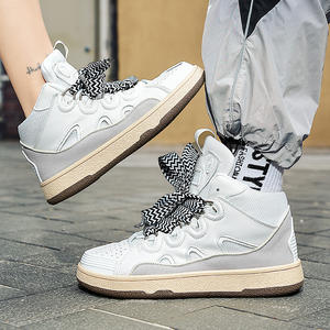 Chaussures de créateur de luxe originales de haute qualité, personnalisées, pour jeunes couples, modèle Lanven Curb Sneaker, style marche, en maille, collection Printemps B30 - Product Image 2