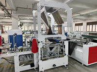 Machine automatique de fabrication de sacs poubelles en rouleaux de plastique HDPE LDPE HSLJ-1000AR