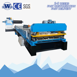 เครื่องขึ้นรูปลอนหลังคา 840 แบบมอเตอร์ขับเคลื่อน ผลิตจากเหล็กชุบสังกะสี แผ่นเดียว ความแม่นยำสูง ระบบอัตโนมัติเต็มรูปแบบ ใช้งานง่าย - Product Image 2