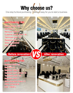 Chaises d'attente fixes modernes de qualité supérieure, dossier ergonomique, accoudoirs, coussin <span class=keywords><strong>en</strong></span> cuir PU, cadre <span class=keywords><strong>en</strong></span> métal robuste, non pliable - Product Image 4