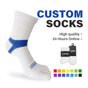 <span class=keywords><strong>Chaussettes</strong></span> de sport respirantes à cinq doigts OEM, logo personnalisé disponible pour hommes et femmes, course à pied, <span class=keywords><strong>randonnée</strong></span> en plein air, <span class=keywords><strong>chaussettes</strong></span> athlétiques à orteils. - Product Image 3