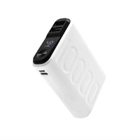Mini batterie externe 10000mAh 20000mAh PD18W affichage LCD à charge rapide PowerBaks