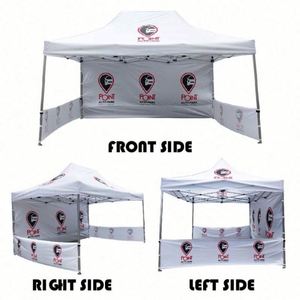 Advertising and Display Tent Trade Show Tent 3X3M Gazebo With Optional Beach Flags and Tablecloths - Product Image 2