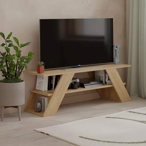 Industrial Media Entertainment Center and <strong>TV</strong> <strong>Tray</strong> for Living Room <strong>tv</strong> stand cabinet for living room coffee table - Product Image 3