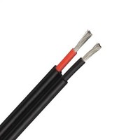 YJ OEM Cable Solar de 4mm 2*4.0mm2 Cable de extensión solar fotovoltaico doble con conectores para estación de energía solar