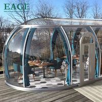 Maison PC dôme transparent personnalisé étoile bulle maison design moderne vente chaude pour une utilisation en extérieur