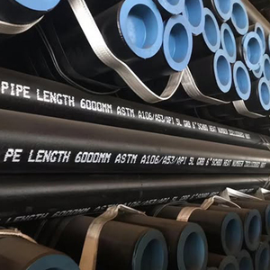 ASME b36.10 <span class=keywords><strong>smls</strong></span> ống thép ASTM <span class=keywords><strong>A106</strong></span> <span class=keywords><strong>gr</strong></span>. <span class=keywords><strong>B</strong></span> ống thép carbon SCH 40 80 160 với PE tráng hoặc sơn đen - Product Image 4