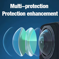 Daryoo – protections d'objectif d'appareil photo, coque de protection de remplacement pour le sport, accessoires d'appareil photo pour Insta360 One X3