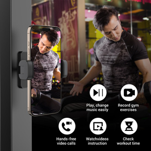 Support de téléphone mobile pour voiturette de golf avec aimants double face, compatible avec MSafe Iphone16, support de téléphone réglable pour voiturette de golf et salle de sport - Product Image 1