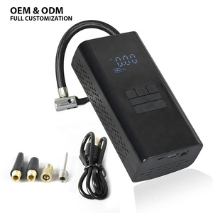 Gonfleur de pneu Compresseur d'<span class=keywords><strong>air</strong></span> portable Pompe à <span class=keywords><strong>air</strong></span> pour pneus de <span class=keywords><strong>voiture</strong></span> 150 PSI Pompe à <span class=keywords><strong>air</strong></span> sans fil pour voitures, motos, VTT et plus - Product Image 1