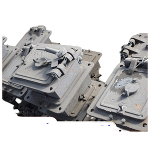 Заводская оптовая продажа, детали чугунного котла для дверей печи с уплотнительными элементами - Product Image 3