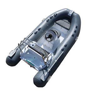 CE Rib 390C pequeño casco rígido PVC fibra <span class=keywords><strong>de</strong></span> vidrio Hypalon costilla inflable Motor barco para pesca al aire libre en <span class=keywords><strong>alquiler</strong></span> - Product Image 5