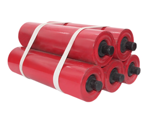 Yüksek kalite yeni karbon çelik ağır sanayi boya ve beton kemer ile konveyör taşıyıcı makara sabit bilyalı rulman - Product Image 4