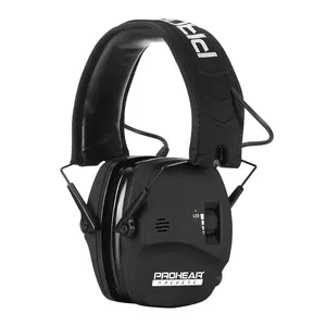 Hot Style Silicon Ear Cushion Impact Sport Shooting Active Hearing Protector Ear Defenders Electronic Earmuffs For Shooting