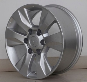 17 pulgadas 17X7.5 6X139.<span class=keywords><strong>7</strong></span> 10-30 Et 106,1 Offroad 4X4 Suv rueda de aleación de coche para <span class=keywords><strong>4Runner</strong></span> para Fortuner Hilux Prado - Product Image 3