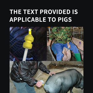 Musyder Customized Swine <strong>Insemination</strong> Tube Production Disposable EVA Foam Tip PP <strong>Semen</strong> <strong>Catheter</strong> With Tail Plug For Multiparous - Product Image 6