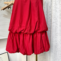 Robe d'été sans manches unie pour femme, mini-robe dos nu, jolie robe de plage, tailles S-L